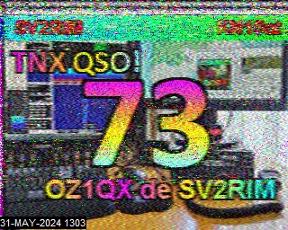 previous previous RX de OZ1QX